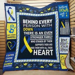 Down Syndrome Quilt Blanket ABC07112813 and Home Decor