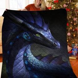 Dragon 3D Customized Quilt TUH87254 PLEN2407 and Home Decor