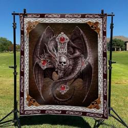 Dragon And Sword DHCKL0909 Quilt Blanket and Home Decor