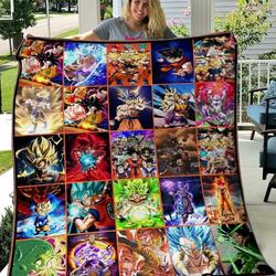 Dragon Ball HVT210608 Quilt Blanket and Home Decor