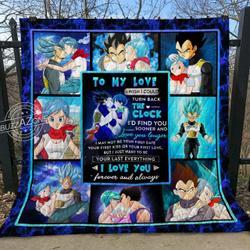Dragon Ball My Love Your Last Everything Quilt Cc and Home Decor