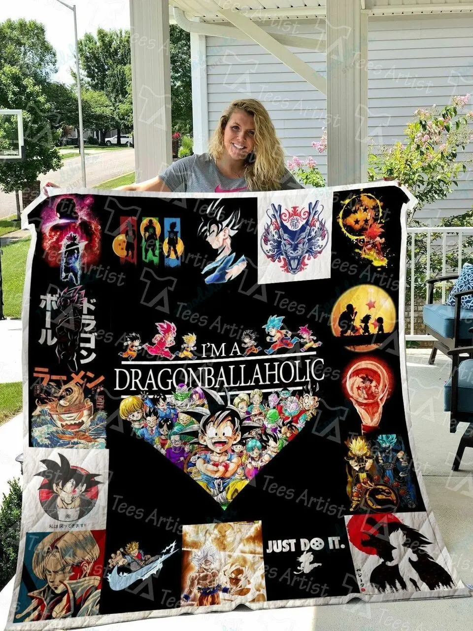 Dragon Ball Quilt Blanket 0503 and Home Decor