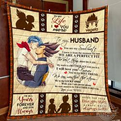 Dragon Ball Vegeta Husband Perfect Fit Quilt Cc and Home Decor
