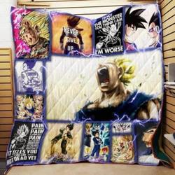 Dragon Ball Vegeta S Sacrifice Quilt Blanket and Home Decor
