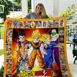 Dragon Ball Z Quilt Blanket and Home Decor