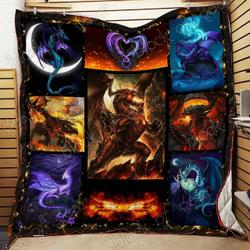 Dragon King Ah Quilt Derqoy and Home Decor