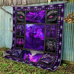 Dragon King Quilt Blanket Lk08  Quilt and Home Decor