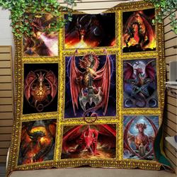 Dragon Like Quilt Blanket Dhc1402983Td and Home Decor