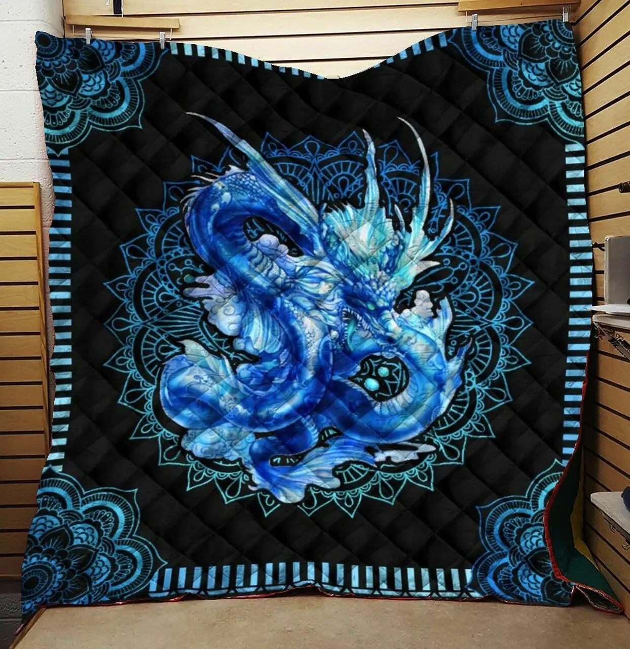 Dragon Quilt Blanket C9B0504130NH and Home Decor