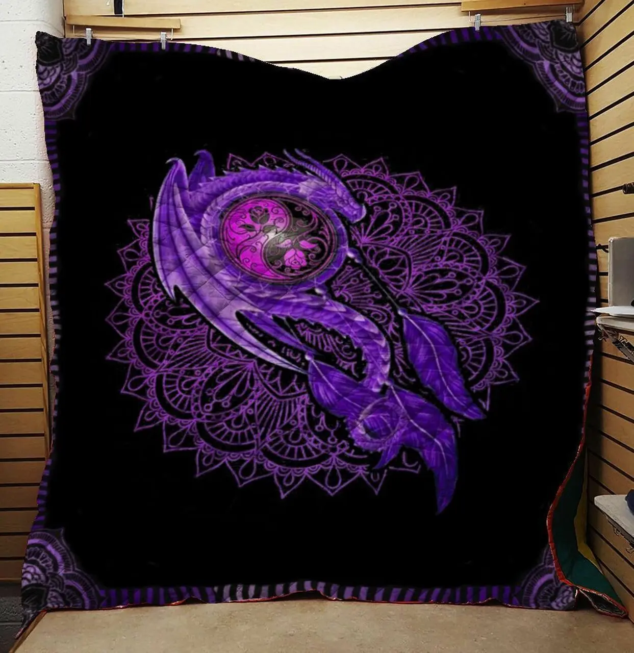 Dragon Quilt Blanket C9B0504131NH and Home Decor
