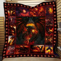 Dragon Quilt Blanket C9B250209NM and Home Decor