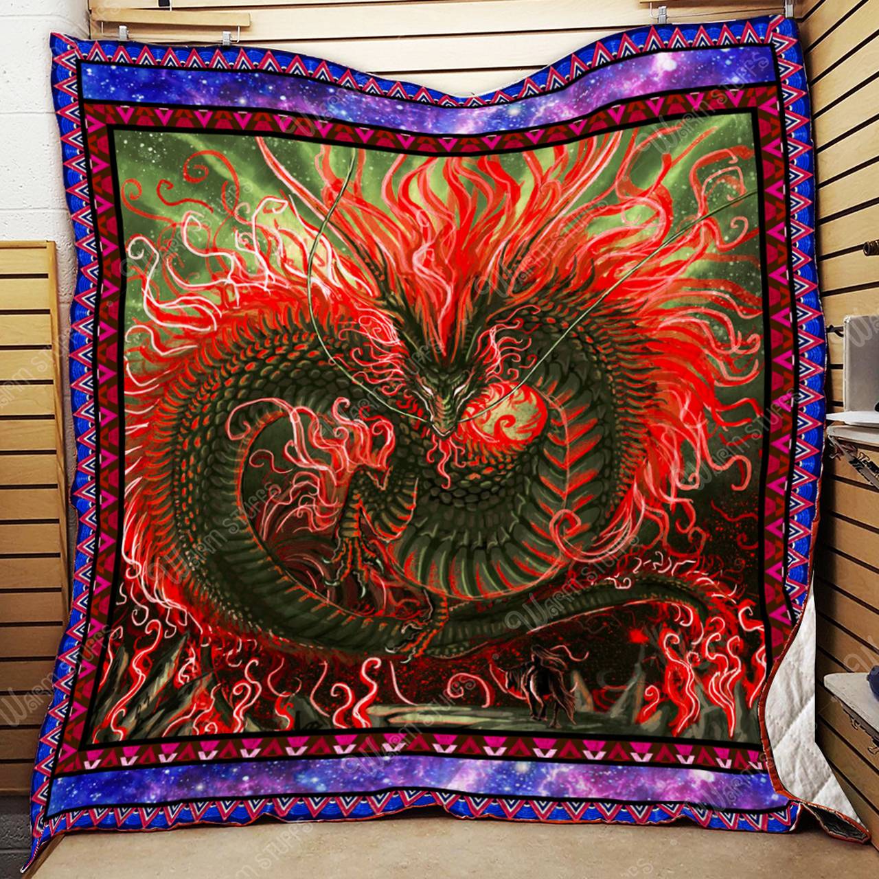 Dragon Quilt Kb84B and Home Decor
