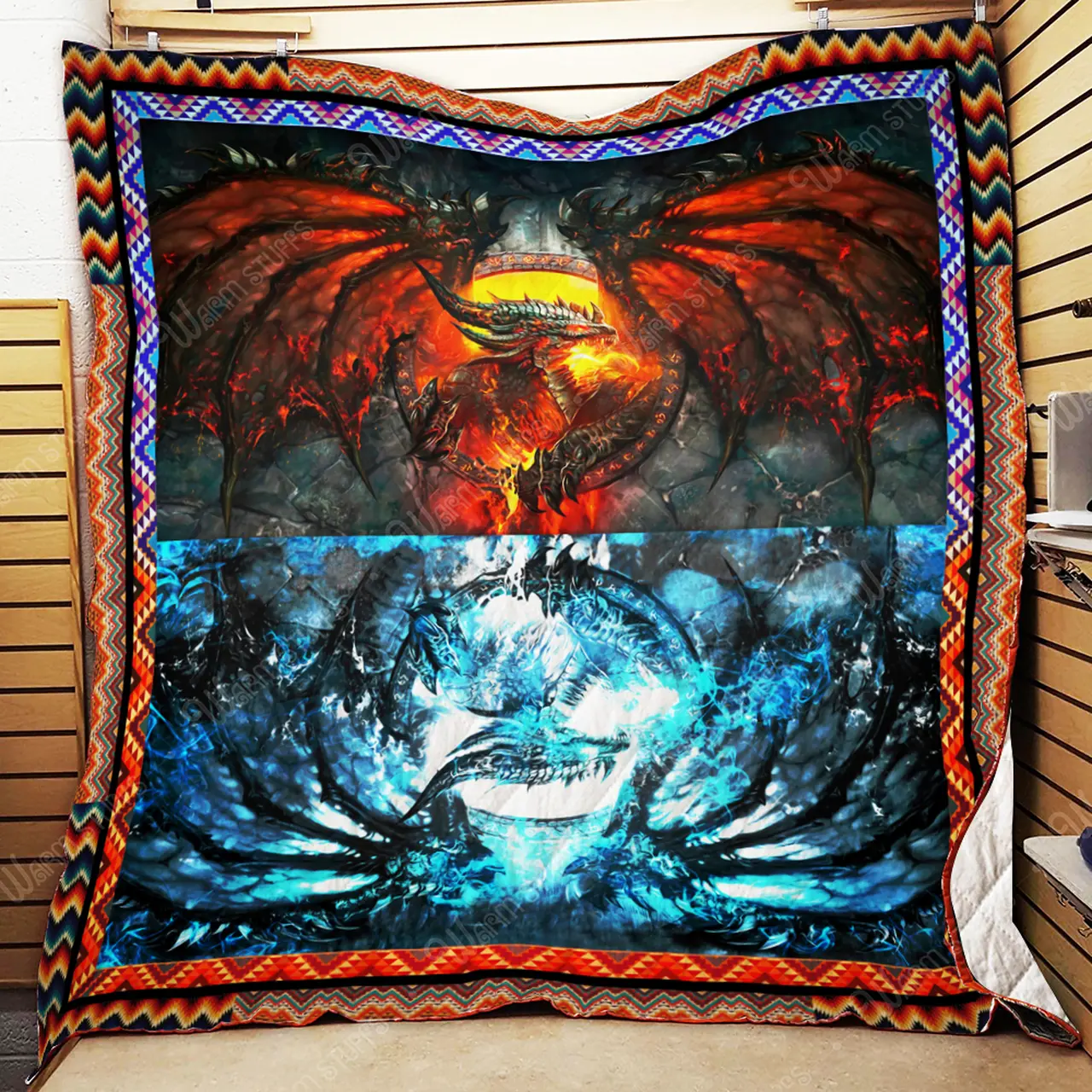Dragon Quilt Kb9 and Home Decor