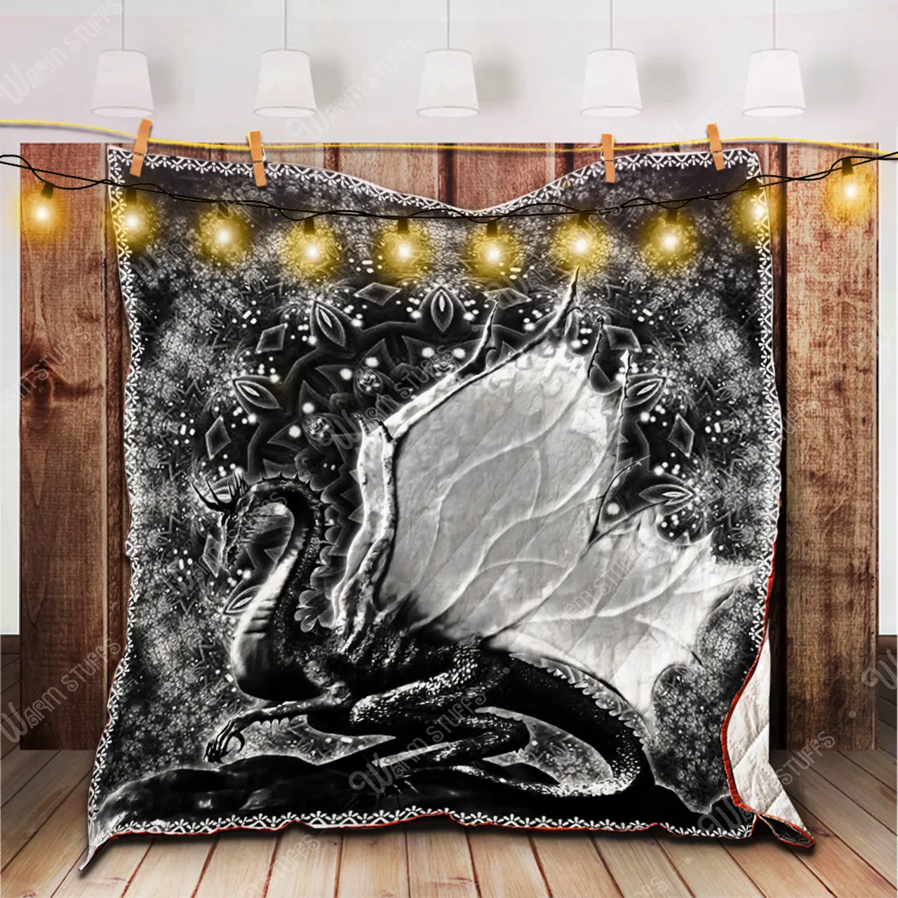 Dragon Quilt Kp115C and Home Decor
