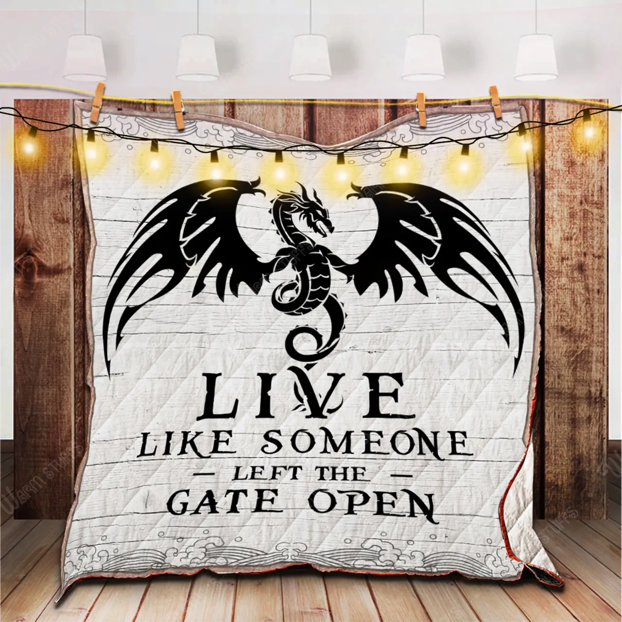 Dragon Quilt Lb254D and Home Decor