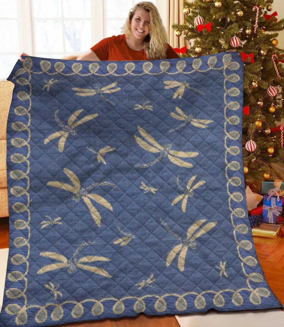 Dragon Quilt Puo and Home Decor