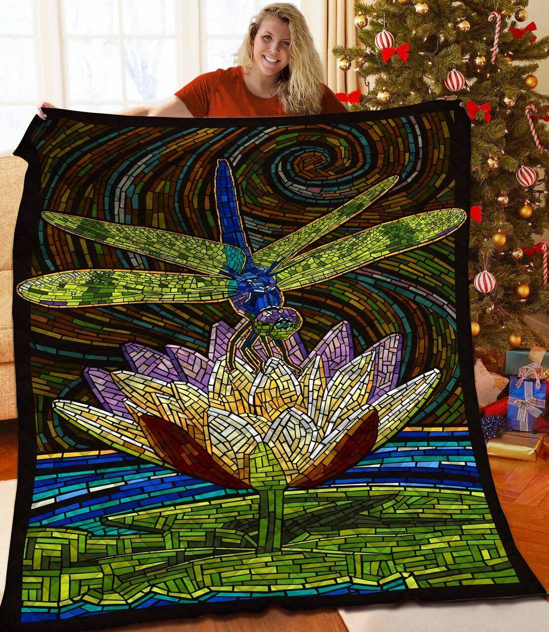 Dragon Quilt Puy and Home Decor