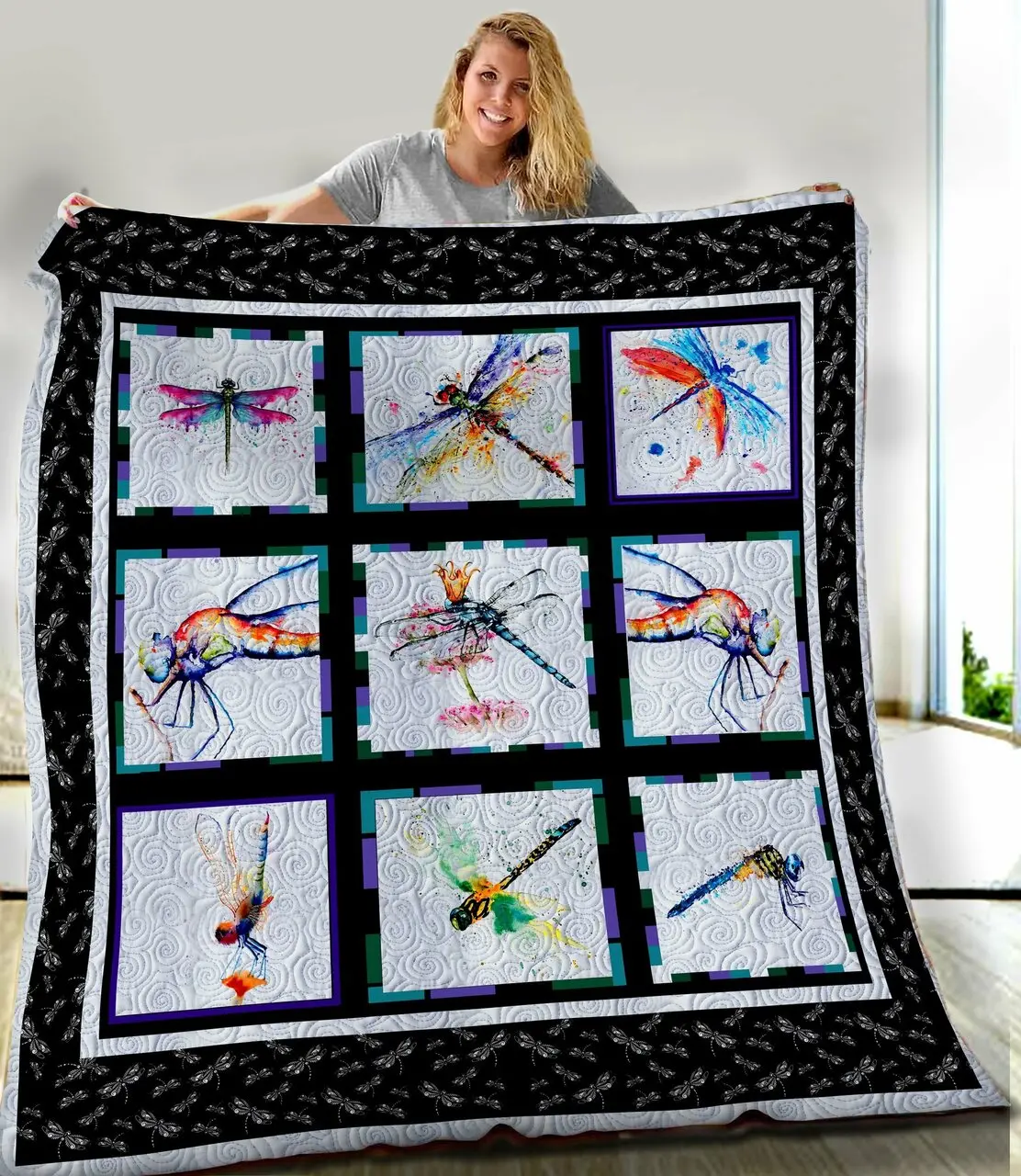 Dragon Quilt Pvi and Home Decor