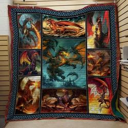 Dragon Quilt V13 and Home Decor