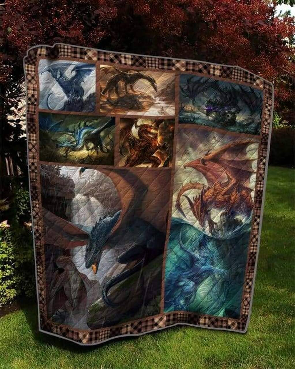 Dragon Quilt V3 and Home Decor
