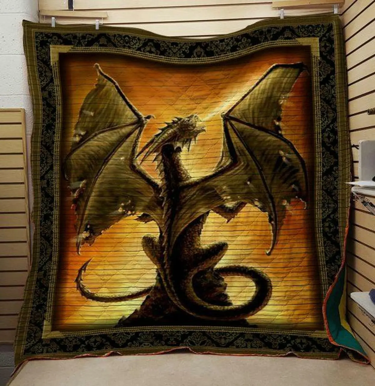 Dragon Quilt V8 and Home Decor