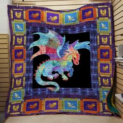Dragon Quilt V9 and Home Decor