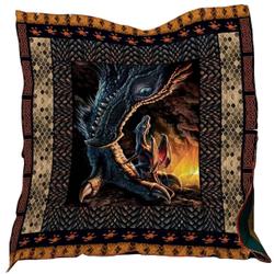 Dragon Washable Quilt 0901-01 and Home Decor