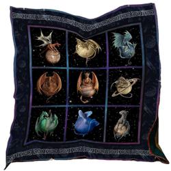 Dragon Washable Quilt 1001-03 and Home Decor