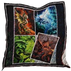 Dragon Washable Quilt 1501-01 and Home Decor