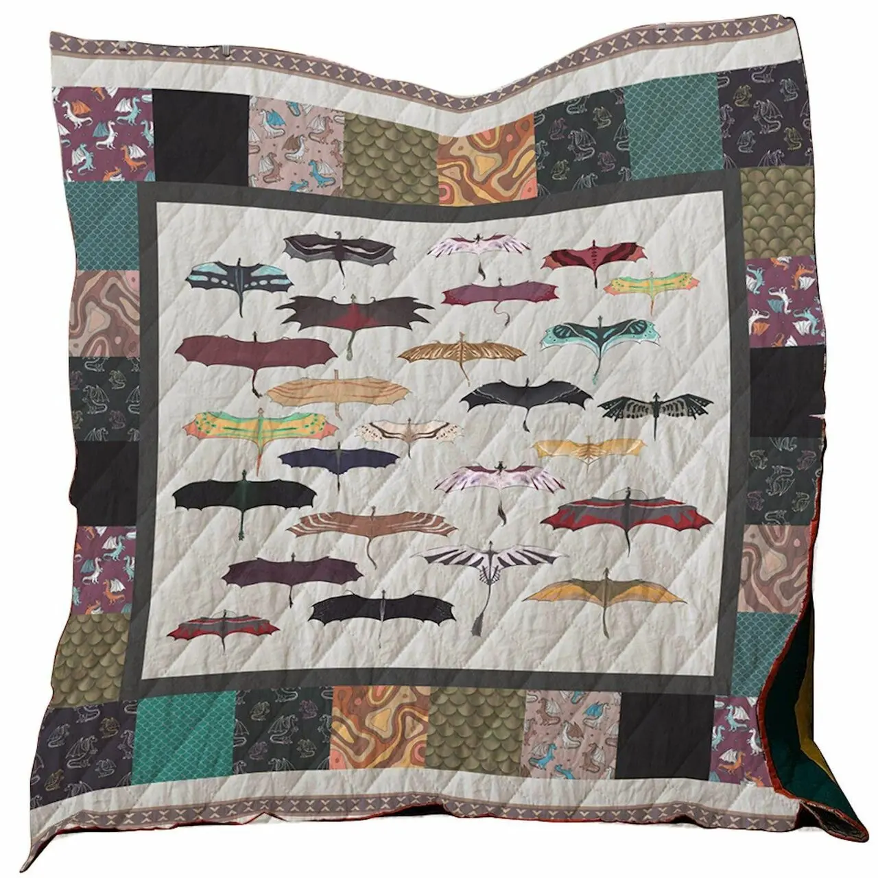 Dragon Washable Quilt Gqy and Home Decor