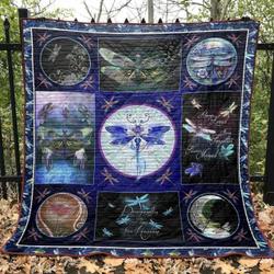 Dragonflies Are Kisses From Heaven Hur Quilt if and Home Decor