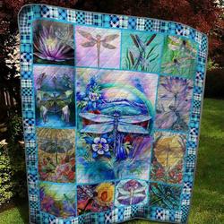 Dragonfly Ah Quilt Derqoe and Home Decor