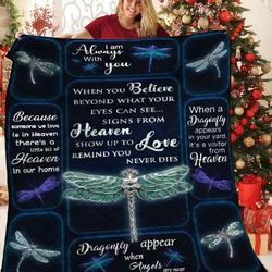 Dragonfly Appear Quilt Ove and Home Decor