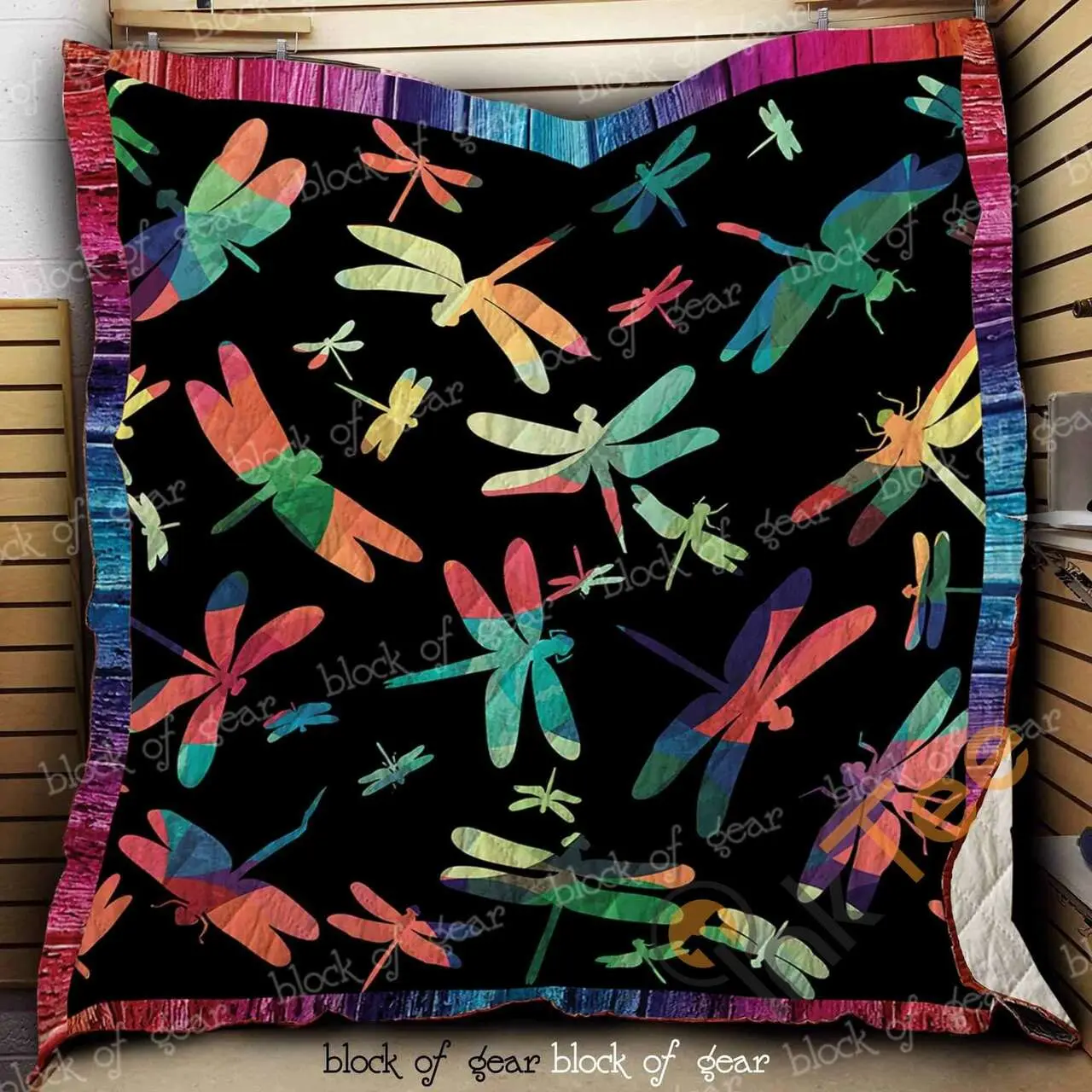 Dragonfly Blanket KC1507 Quilt and Home Decor