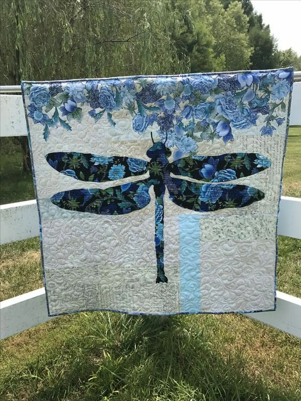 Dragonfly Clp210635 Quilt Blanket and Home Decor