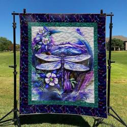 Dragonfly DHCLD0909 Quilt Blanket and Home Decor