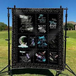 Dragonfly Hur Quilt Cysion and Home Decor