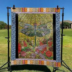 Dragonfly Hur Quilt ka and Home Decor