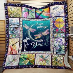 Dragonfly Quilt Blanket ABC07114264 and Home Decor