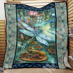 Dragonfly Quilt Blanket Dhc06021162Td and Home Decor