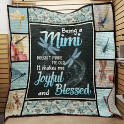 Dragonfly Quilt Blanket Dhc13122630Vt and Home Decor