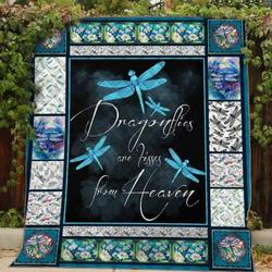 Dragonfly Quilt Blanket Dhc13122648Vt and Home Decor