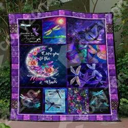 Dragonfly Quilt Blanket Dhc13122650Vt and Home Decor