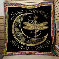 Dragonfly Quilt Blanket Dhc13122682Vt and Home Decor