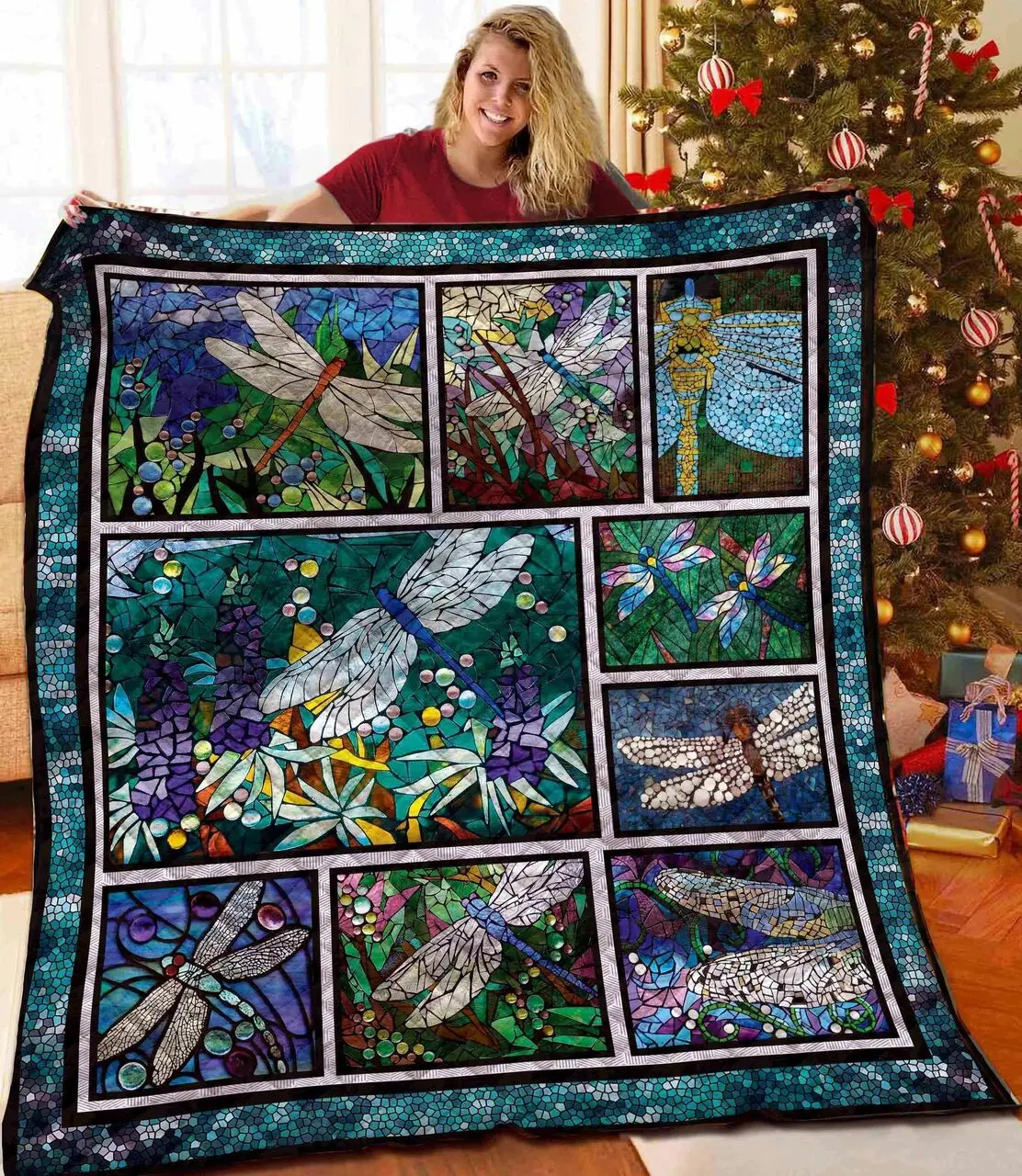 Dragonfly Quilt Nmy and Home Decor