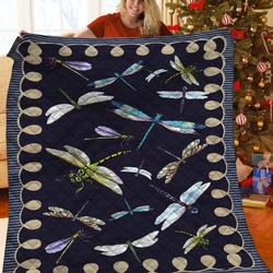 Dragonfly Quilt Obo and Home Decor