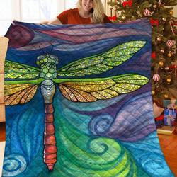 Dragonfly Quilt Ofu and Home Decor