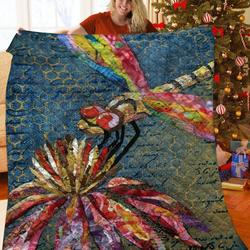 Dragonfly Quilt Oka and Home Decor