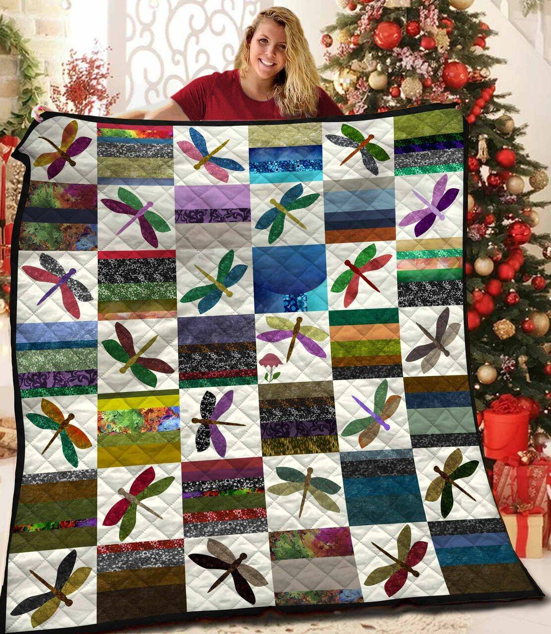 Dragonfly Quilt Olj and Home Decor