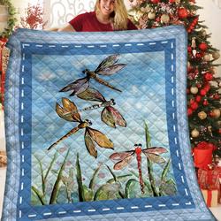 Dragonfly Quilt Opk and Home Decor